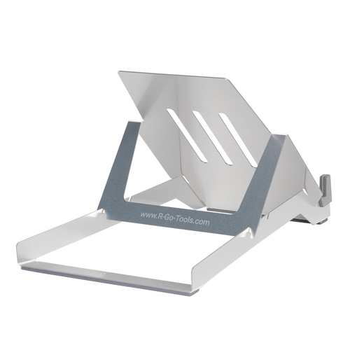 R-Go Höhenverstellbar Notebook-Ständer - Bildschirmgröße: 25,4 cm (10 Zoll) bis 55,9 cm (22 Zoll) - 4,99 kg TragfähigkeitD
