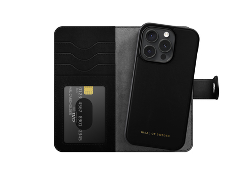 IDEAL MAGNET WALLET IPHONE 15 PRO BLACK