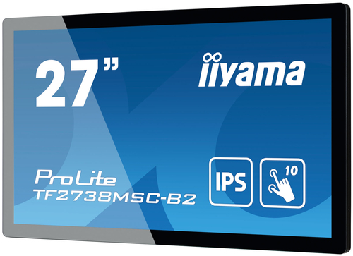 iiyama ProLite TF2738MSC-B2 27 Zoll Klasse Open-Frame-LED-Touchscreen-Monitor - 16:9 Format - 5 ms Reaktionszeit - 68,6 cm