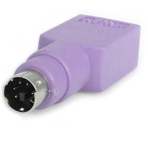 StarTech.com Replacement USB Keyboard to PS/2 Adapter - F/M - 1 x 4-pin Type A USB Female - 1 x 6-pin Mini-DIN (PS/2) Keyb