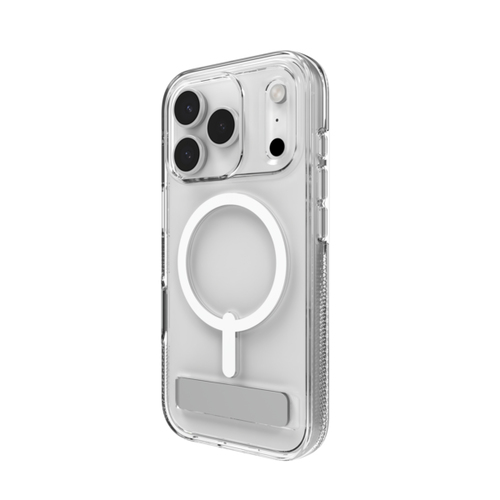 ZAGG Crystal Palace Snap Hülle für Apple iPhone 17 Pro Max Smartphone - Strukturierte Griffflächen - Glasklar - Sturzsiche