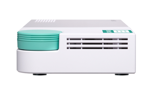 QNAP QSW-308S. Tipo de switch: Não-gerido. Tipos de portas ethernet Basic switching RJ-45: Gigabit Ethernet (10/100/1000),