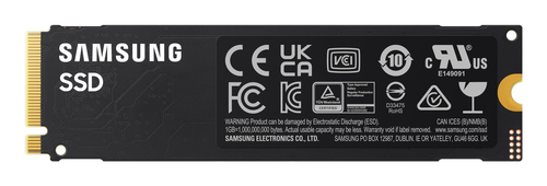 SSD Samsung 990 - M.2 2280 Interne - 1 To - PCI Express NVMe (PCI Express NVMe 4.0 x4) - Noir - Ordinateur de bureau, Note