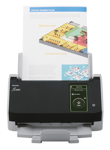 Ricoh ImageScanner fi-8040 ADF-/Manueller Einzugsscanner - 600 dpi Optische Auflösung - 24-bit Farbtiefe - 8-bit Graustufe