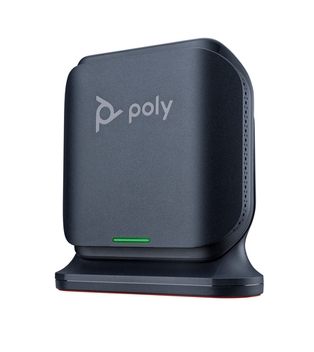 Poly Rove R8 DECT Phone Base Station - 300 m Range - 2 Simultaneous Calls