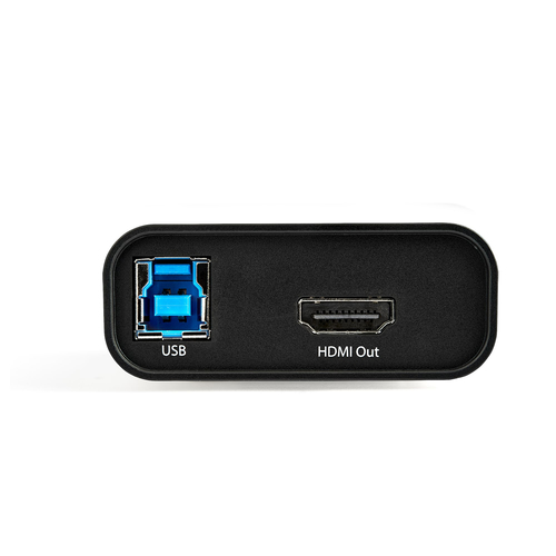 StarTech.com HDMI to USB C Video Capture Device UVC 1080p 60fps, External USB 3.0 HDMI Audio/Video Capture/Live Streaming/