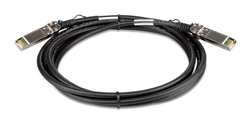 D-Link 3M SFP+ Direct Attach Stacking Cable. Cable length: 3 m, Connector 1: SFP+, Connector 2: SFP+, Connector gender: Ma