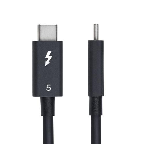 StarTech.com 3ft (1m) Thunderbolt 5 Cable, 80Gbps/120Gbps, 240W PD, 8K 60Hz, Certified Thunderbolt Cable, Compatible w/TB4