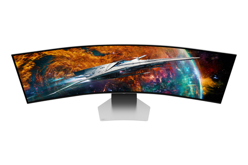 Samsung Odyssey OLED G9 S49CG954SU 49 Zoll Class Dual Quad HD (DQHD) Gekrümmter Bildschirm Smart-Gaming-OLED-Monitor - 32: