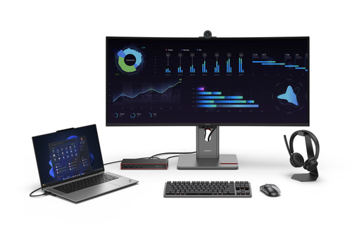 Lenovo 40BG0135GE. Übertragungstechnik: Andocken, Hostschnittstelle: Thunderbolt 4, USB-Stromversorgung bis zu: 100 W. Eth