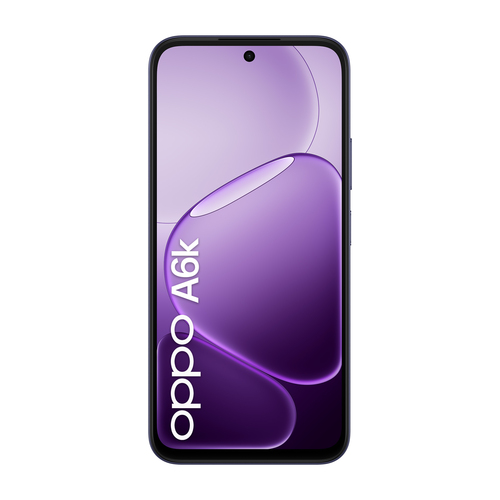 OPPO A6k AI Smartphone, doppia fotocamera 13MP+QVGA, Selfie 5MP, Display 6.75” 120HZ IPS HD+, 6100mAh, RAM 4GB(Esp1GB/2GB/