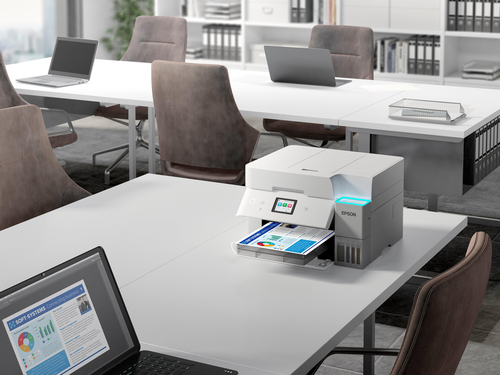 Stampante multifunzione a getto di inchiostro Epson ET-4956 Con filo e senza fili EcoTank - Colore - Ethernet Ethernet - L