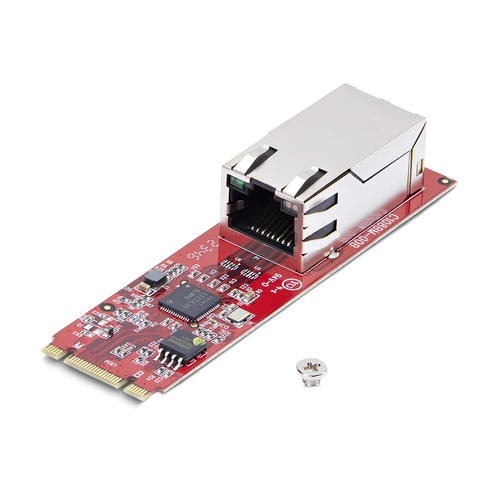 StarTech.com 2.5Gigabit Ethernet Adapter for Desktop Computer - 2.5GBase-T - Plug-in Card - M.2 - Full-Profile/Low-Profile
