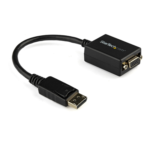 StarTech.com Adaptateur / Convertisseur vidéo actif DisplayPort vers VGA - M/F - 1920x1200 / 1080p. Longueur de câble: 0,2