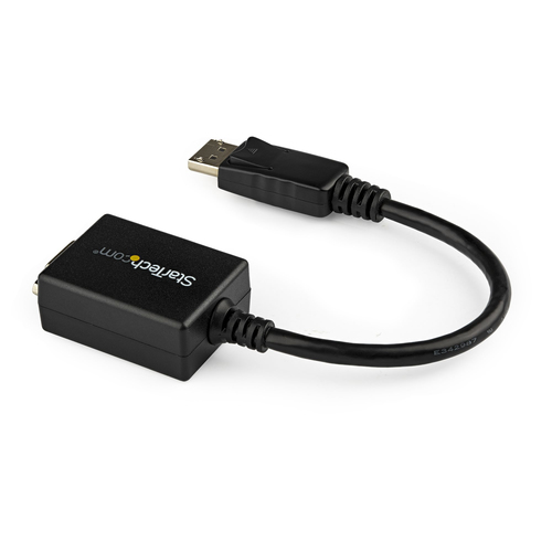 StarTech.com Adaptateur / Convertisseur vidéo actif DisplayPort vers VGA - M/F - 1920x1200 / 1080p. Longueur de câble: 0,2