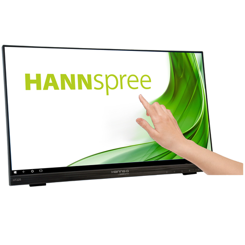 Hanns.G HT 225 HPB LCD Touchscreen Monitor - 16:9 - 7 ms - 54.6 cm (21.5"") Viewable - Projected Capacitive - Multi-touch 