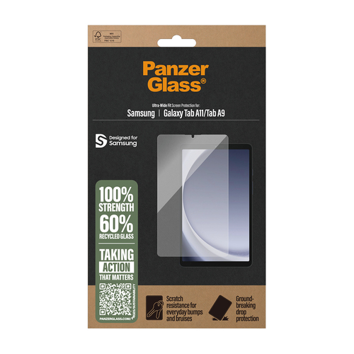 PANZERGLASS SCREEN PROTECTOR SAMSUNG GALAXY TAB A9/A11 UWF