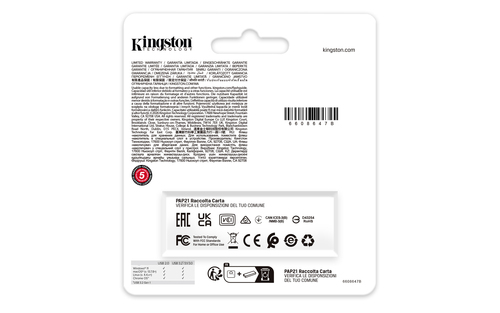 Kingston DataTraveler Exodia 64 GB USB 3.2 (Gen 1) Type A, USB 2.0 Flash Drive