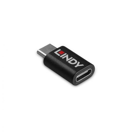 LINDY Netzwerkadapter - Nickel Anschluss - Golden Kontakt - Schwarz