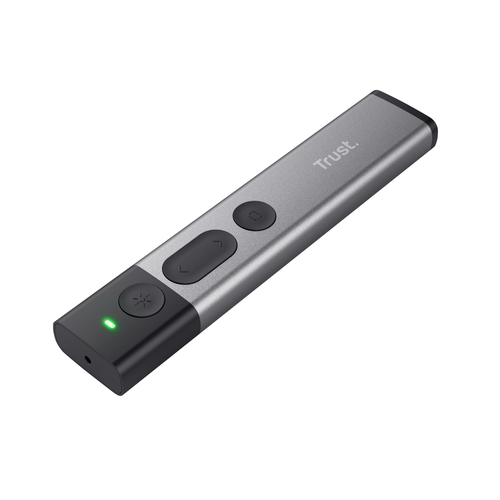 Trust Kazun Pointer - Funkfrequenz - USB 2.0 - 4 Taste(n) - Kabellos - 2,40 GHz - Symmetrisch