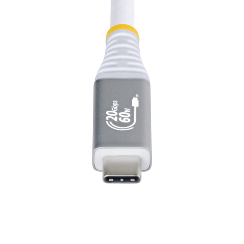 StarTech.com 3 m USB4 A/V/Power/Data Transfer Cable - 1 - Cable for Notebook, USB Device, Docking Station, Wall Charger, M