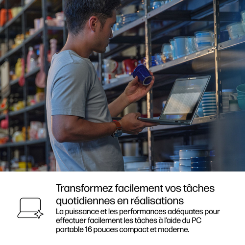 Ordinateur Portable - HP ProBook 4 G1iR - Écran 40,6 cm (16"") - WUXGA - Intel Core 5 1ère Gen 120U - 16 Go - 512 Go SSD -