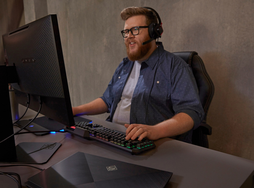 Mouse Pad HP - Gomma - Anti-scivolo