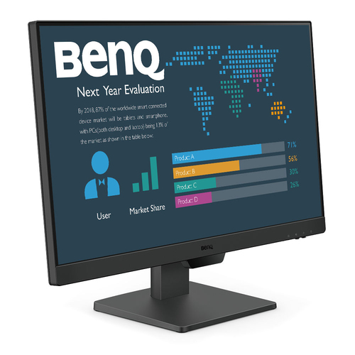 Monitor LED BenQ Business BL2490 609,6 mm (24,0"") Classe Full HD - 16:9 - Nero - 60,5 cm (23,8"") Viewable - Tecnologia I