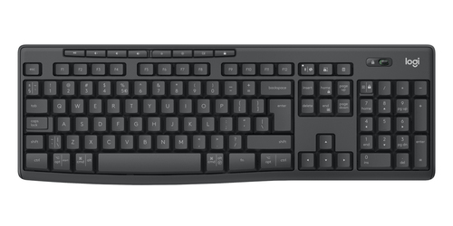 Logitech MK370 Teclado e rato - Inglês (EUA) - USB tipo A Sem fios Bluetooth Teclado - 112 Chave - Keyboard/Keypad Color: 
