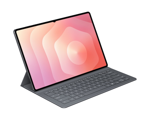 Samsung Book Cover Keyboard/Cover Case (Book Fold) Samsung Galaxy Tab S11 Ultra Tablet - Black - 326.9 mm Height x 210.6 m