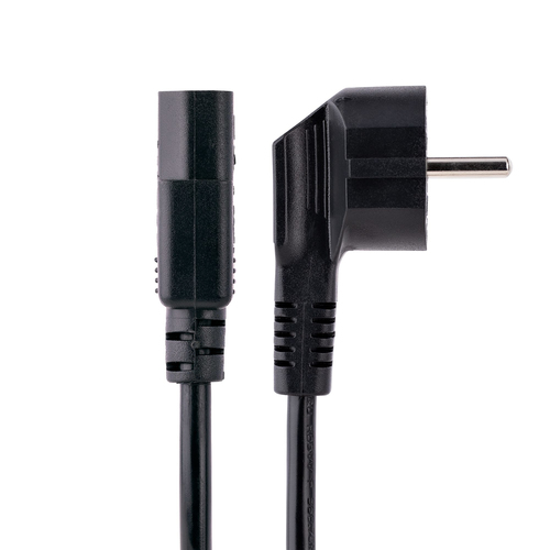 Cordon d'Alimentation PC de 3m - Câble Alimentation, 18AWG, 10A 250V - Cordon d'Alimentation Ordinateur Schuko UE à C13 - 