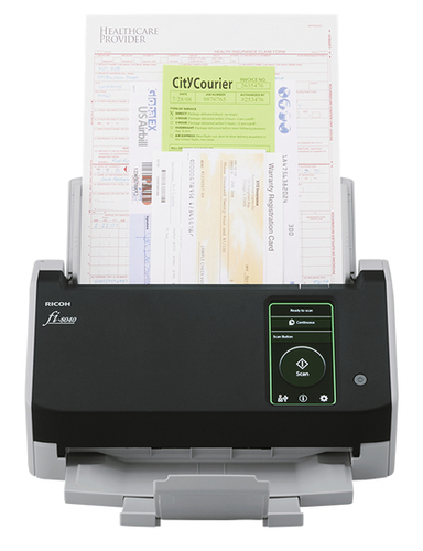 Ricoh ImageScanner fi-8040 ADF-/Manueller Einzugsscanner - 600 dpi Optische Auflösung - 24-bit Farbtiefe - 8-bit Graustufe