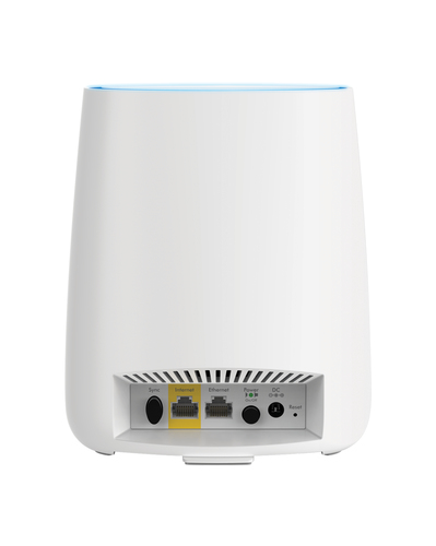 Netgear Orbi RBR20 Wi-Fi 5 IEEE 802.11ac Ethernet Wireless Router - 2.40 GHz ISM Band - 5 GHz UNII Band - 4 x Antenna(4 x 