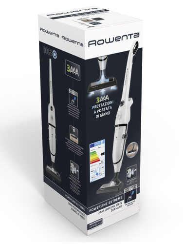 Rowenta Powerline Extreme BAGGED. Tipo di prodotto: Aspirapolvere elettrica, Tipo di contenitore della polvere: Sacchetto 