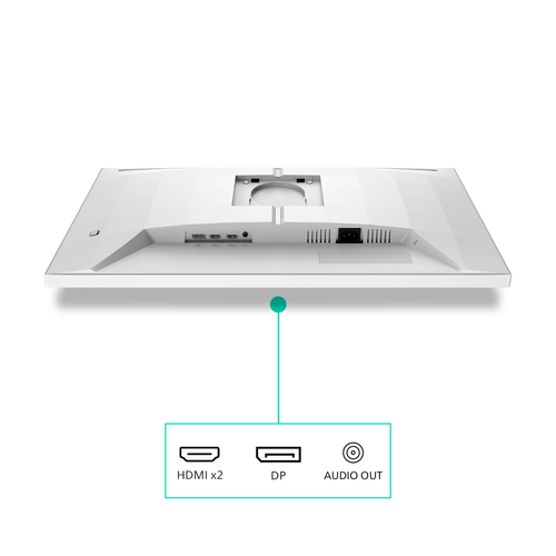 Monitor LED da gioco Evnia 27M2N3501PA 685,8 mm (27"") Classe WQHD - 16:9 - Bianco - 68,6 cm (27"") Viewable - IPS veloce 