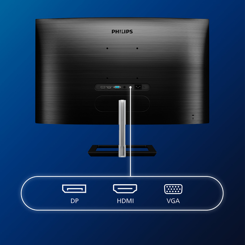 Philips E Line 322E1C/00. Display diagonal: 80 cm (31.5"), Display resolution: 1920 x 1080 pixels, HD type: Full HD, Displ
