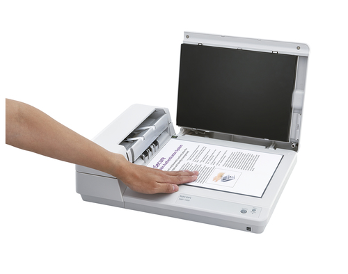 Ricoh ImageScanner SP-1425 Flachbett-/ADF-Scanner - 600 dpi Optische Auflösung - 24-bit Farbtiefe - 8-bit Graustufen - USB