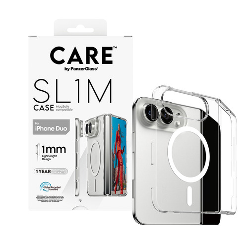 CARE Signature Hülle für Apple Smartphone - Transparent - Polycarbonat, Thermoplastisches Polyurethan (TPU)