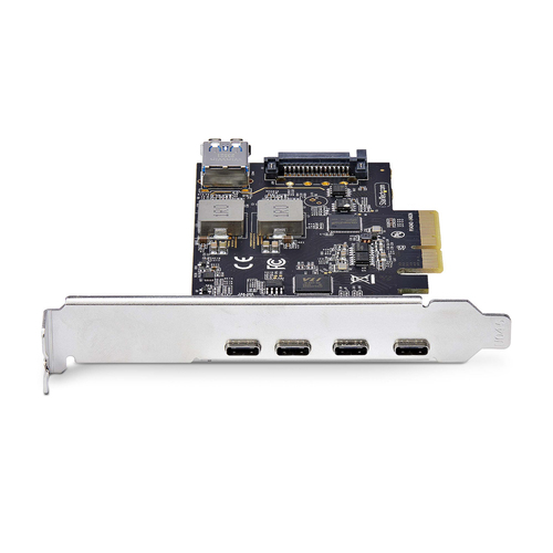 StarTech.com 5-Port USB PCIe Card, USB 3.2 10Gbps, PCI Express Card with 4x USB-C Ports, 1x USB-A Internal Port - Upgrade 