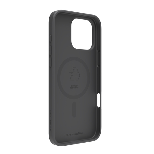 dbramante1928 ApS Greenland Pro Case for Apple iPhone 16 Pro Max Smartphone - Night Black - Impact Resistant, Drop Resista