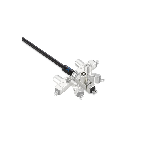 Kensington Cable Lock For Notebook, Tablet, Computer - 1.83 m Cable - Master Keyed Lock - Carbon Steel - For Notebook, Tab
