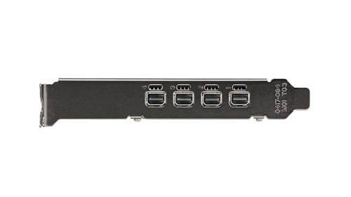 Fujitsu NVIDIA T1000 Placa gráfica - 8 GB - Altura total/Perfil baixo - PCI Express x16 - 4 x Mini DisplayPort - Porta de 