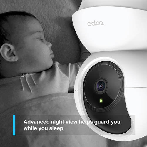 Tapo TAPO C210 3 Megapixel HD Netzwerkkamera - 9,14 m Nachtsicht - H.264 - 2304 x 1296 Fest Objektiv - 15 fps - CMOS - Ale