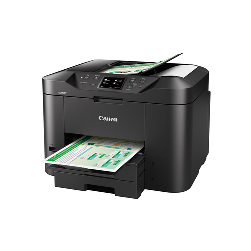 Imprimante Jet d'Encre Multifonction Canon MAXIFY MB2750 Sans fil - Couleur - Copieur/Télécopieur/Imprimante/Scanner - Rés