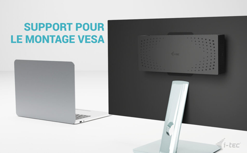 I-TEC UNIVERSAL 5X 4K DISPLAY DOCKING STATION PW DELIVERY 100W