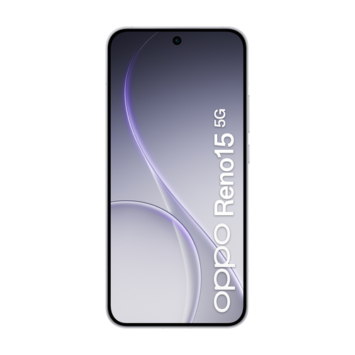 OPPO Reno15 5G AI Smartphone, Tripla fotocamera 50+50+8MP, Selfie 50MP, Display 6.59” 120HZ AMOLED FHD+, 6500mAh, RAM 8GB(