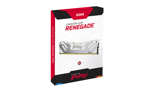 Kingston FURY Renegade Módulo RAM - 24 GB - DDR5-8800/PC-70400 DDR5 SDRAM - 8800 MHz Ramo único Memória - CL42 - 1,40 V - 