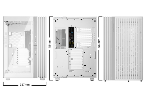 be quiet! LIGHT BASE 900 DX Light Base 900 DX White Computer Case - EATX, XL-ATX, ATX Motherboard Supported - Full-tower -