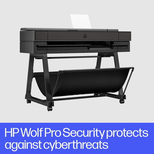 HP Designjet T850 DIN A0 Tintenstrahl-Großformatdrucker - 914,40 mm (36 Zoll) Druckbreite - Farbe - 6 Farbe(n) - 25 s Farb