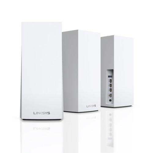Linksys Velop MX12600 Wi-Fi 6 IEEE 802.11ax Ethernet Wireless Router - 2.40 GHz ISM Band - 5 GHz UNII Band - 525 MB/s Wire